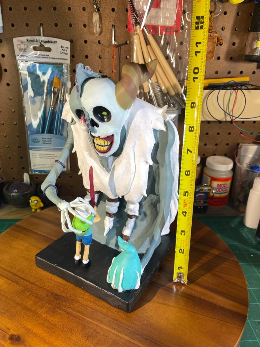 Finn vs. The Lich/Billy Adventure Time Statue MTO